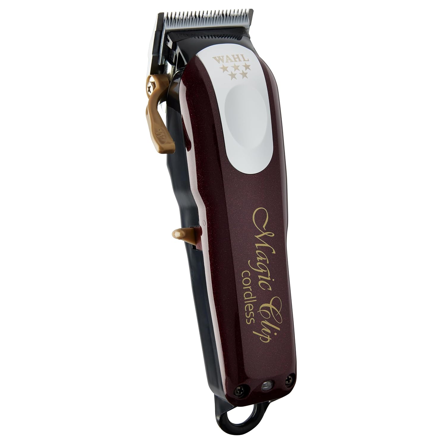 WAHL 5 Star Cordless Magic Clip, Burgundy Red