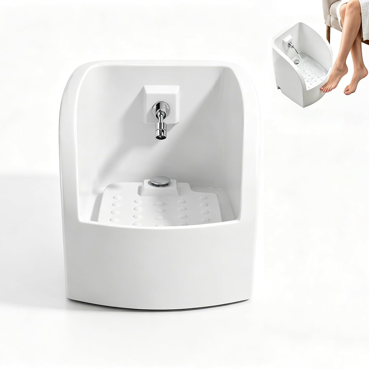White Pedicure Basin