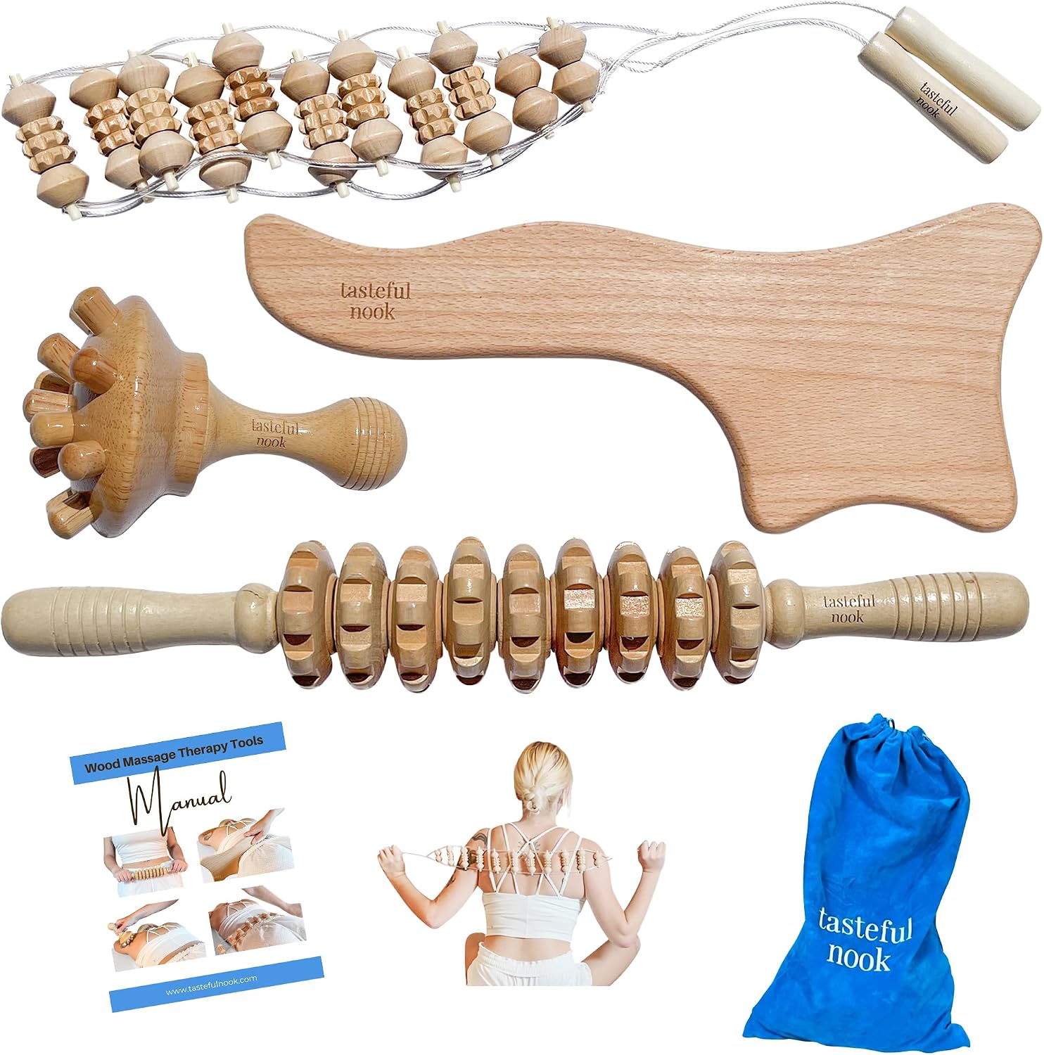Wooden Massage Kit (Small)